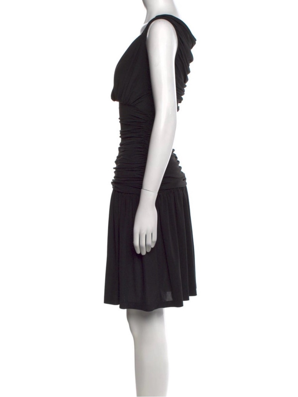 OMO NORMA KAMALI rare vintage cocktail black dress